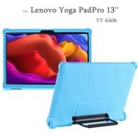 for 13'' Lenovo Yoga Padpro YT-K606 Tablet Case Soft Silicon Stand Holder Tablet Cover for Lenovo Yoga Padpro 13 inch Cases