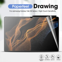 Paper Feel PET Matte Write Painting Film Screen Protector for Samsung Galaxy Tab S7 S8 Plus Tab S7 S8 Ultra Painting Write
