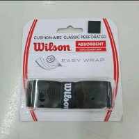 Grip Raket Wilson Cushion Aire Perforated Replacement Original reket Tenis Tennis Badminton Padel Sq