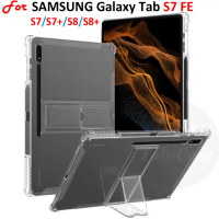 Sarung Kalis Kejutan, Serasi dengan Samsung Galaxy Tab S7 FE, S7 +, S8 +, S9 +, 12.4 inci, S8, 11.0 