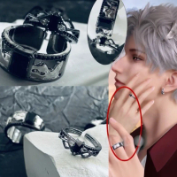 (2 pcs)Sylus Sepasang Cincin Affinity 100 Cincin Couple Cincin Tunangan Sylus Love And Deep Space