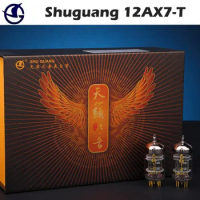 ShuGuang 12AX7 12AX7-T Vacuum Tube Gold Pin Replace ECC83 6N4 12AX7 Vacuum Tube Amplifier Kit DIY Audio Valve Factory Matching