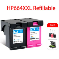 Compatible Refillable Ink Cartridge For HP664 664XL Deskjet 1115 1118 2135 2136 2138 2675 2676 2677 2678 3635 3636 Printer