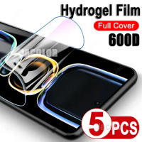 5PCS Hydrogel Safety Film For Xiaomi Redmi K60 Pro K60E K50 Ultra K40S K40 Gaming Soft Protective Gel Film K 60 50 40 Not Glass