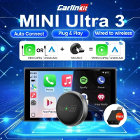 Carlinkit Mini Ultra 3 - Bộ Apple Carplay/Android Auto 2 in 1 Không Dây Mới Nhất Hỗ Trợ Cả Apple Car