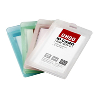 【文具通】Chips Garden 襄園 UHOO 6614 清雅 證件卡 證件套 識別證 直式 F6010890