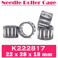 K222817 Bearing ( 10 PCS ) 22*28*17 mm Radial Needle Roller and Cage Assemblies K222817 39243/22 Bearings K22x28x17