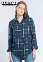 C2 Outfitters C2 Fulvio Green Casual Shirt