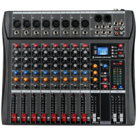 Controller Mixer Audio Sound Mixing Table Card Professional Pc Digital Consoles Interface Console Pro Equipment 8/12/16 Channel