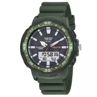 Digitec Jam Tangan Pria DIGITEC 2180 Dual Time Anti Air Original
