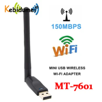 USB WiFi Antenna Wireless Network Card MT-7601 For Digital Satellite Receiver Decoder Freesat V7 HD V8 Super IP-S2 For PC Laptop