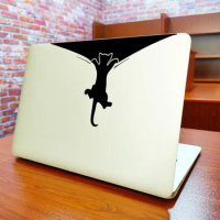 Climbing Wall Cat Laptop Cover Sticker for Macbook Air 11 13 15 Inch Pro Retina Mac Book M1 Skin Acer Vinyl 14" Notebook Decal