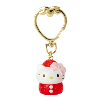 【震撼精品百貨】Hello Kitty 凱蒂貓 三麗鷗 KITTY 草莓造型吊飾/鑰匙圈-紅#24341 震撼日式精品百貨