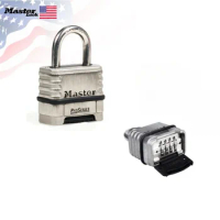 Master Lock 1174 Password Lock ProSeries Stainless Steel Anti-theft Waterproof Padlock Home Dormitory Outdoor Combination Lock