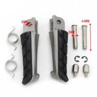 Motorcycle Front Footrest Foot Pegs Pedals For Honda Hornet CB600F CB250 600 250 CBR600 CBR600FS CB400 Foots Bracket Accessories