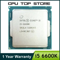 Intel Core i5 6600K 3.5GHz 4-Core 4-Thread CPU Processor 91W LGA 1151