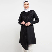Safi Tunic In Black Azzar
