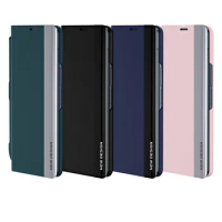 Wallet Leather For Samsung Galaxy Z Fold 5 Case Flip Book Pen Slots Bracket Smart Cover