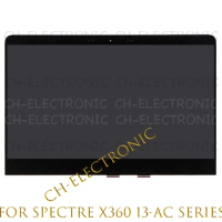 13.3“ LCD Display Touch Screen Laptop Replacement Assembly For Hp Spectre x360 13-ac 13-ac001ny 13-ac003ur 918030-001 918031-001