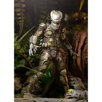 Original In Stock NECA 51548 Predator Ultimate Jungle Hunter 7 Inch Action Figure PVC Model Toy Halloween Gift