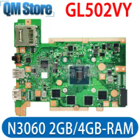C202SA Notebook Mainboard N3060 CPU For ASUS C202SA C202S Laptop Motherboard 2GB/4GB-RAM SSD-16G/32G REV 2.0