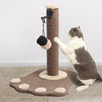 劍麻貓抓板貓抓柱磨爪器立式不掉屑耐磨貓爬架窩逗貓玩具貓咪用品「限時特惠」