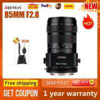 AstrHori 85mm F2.8 Tilt Shift Macro Lens for SONY E Nikon Z Canon RF R Panasonic Leica L Mount Cameras Full Frame Portrait