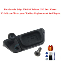 For Garmin Edge 530 830 Rubber USB Port Cover With Screw Waterproof Rubber Replacement And Repair