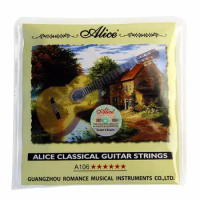1 Set A106H Classical Guitar Strings Hard Tension Nylon A106H Guitar Strings Digit Clear Guitar Rope Classical Guitar