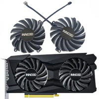 NEW 85MM 4PIN 0.35A CF-12915S RTX 3050、3060Ti TWIN X2 GPU Fan，For INNO3D RTX 3060 TI、3060、3050 TWIN X2 OC Video card cooling fan