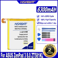 HSABAT C11P1514 6300mAh Battery For ASUS ZenPad 3 8.0 ZT581KL Batteries