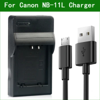 LANFULANG NB-11L NB-11LH NB 11L 11LH Micro USB Battery Charger for Canon PowerShot SX420 IS IXUS 190/185 SX430 IS