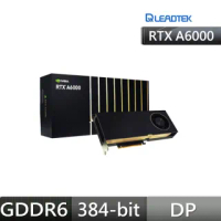 【麗臺科技】NVIDIA RTX A6000 48GB GDDR6 384bit 工作站繪圖卡