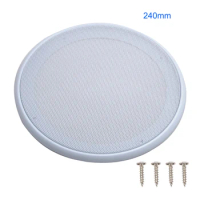 4 inch 5 inch 6.5 inch 8 inch Car Speakers Grill Mesh Case Net Protective Case Subwoofer Speakers White