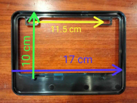 Sale Mooneyes Size Small License Plate Frame For Motorcycle