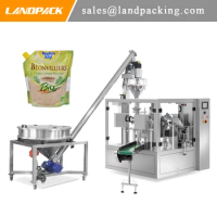 10g~2500g Granulated Sugar Spout Pouch Filling Machine Doypack Packaging