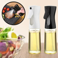 200/300/500 ML Oil Spray Pot Kitchen Household Edible Olive Oil Spray Bottle Atomized Misty Oil Tank Air Fryer Spray Bottle