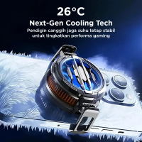Fan Cooler HP Gaming Magnetic RGB Kipas Pendingin 25dB 5V -MEMO CX07