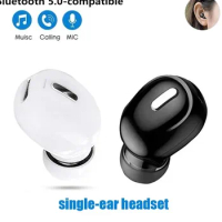 Mini X9 Wireless Bluetooth Compatible 5.0 Single Ear Sports Bluetooth Headset With Microphone Hands-Free In-Ear Headset Car Call