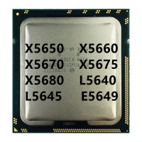 โปรเซสเซอร์ CPU, LGA 1366, เข้ากันได้กับ X5650, X5660, X5670, X5675, X5680, L5640, L5645, E5645, E56