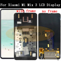 For Xiaomi Mi Mix 3 LCD Display Touch Screen Digitizer Assembly With Frame For Xiaomi Mi MIX3 LCD Black Replacement Parts