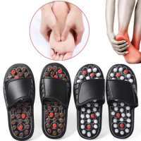 Foot Acupoint feet Massage Slippers shiatsu Sandal For Men Feet Acupressure Therapy Medical Rotating Foot Massager Shoes Unisex