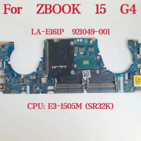 LA-E161P Mainboard For HP ZBOOK 15-G4 Laptop Motherboard CPU: E3-1505M SR32K DDR4 921049-001 921049-601 921049-601 100% Test OK