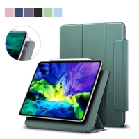Double-sided Magnetic Leather Case for iPad Air 4 10.9 2020 Smart Cover for iPad Pro 11 M1 2021 2018 Support for Apple Pencil