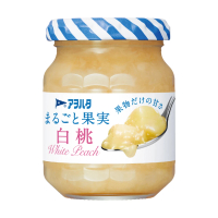 【Aohata】白桃果醬3罐 無蔗糖 125g/罐(日本人氣第一)