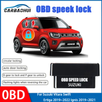 Car Auto OBD Plug And Play Speed Lock &amp; Unlock Device 4 Door For Suzuki Vitara Swift Ertiga 2019 2020 2022 Ignis 2019 2020 2021
