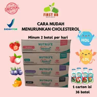 Benecol (1 Dus) Isi 36botol, menurunkan kholesterol STRAWBERRY