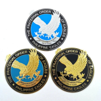 1 X New 3” Ultrathin Bendable Philippine Eagles Emblem TFOE-PE Emblem