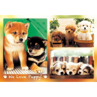 HC - 台灣製300片拼圖 - We Love Puppy 300S-007