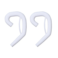 【PEKO】口罩伴侶防勒耳護耳緩衝設計可水洗消毒減壓護耳套4對組(白色)